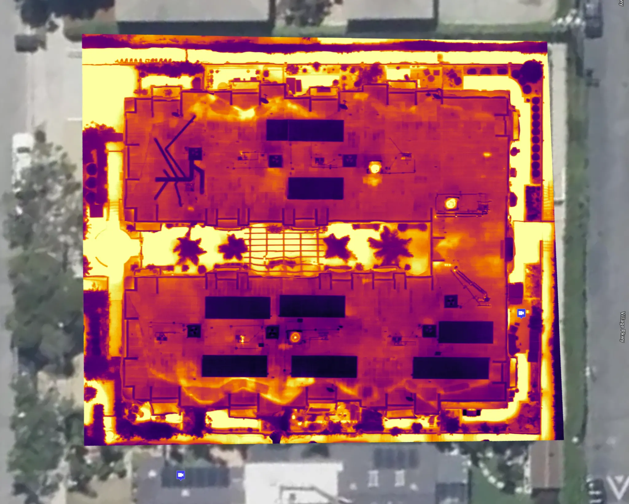 Commercial Building Heat Loss Analysis